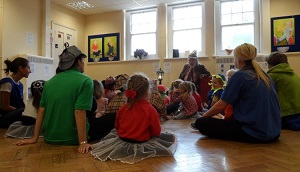 Bunny warren storytelling session